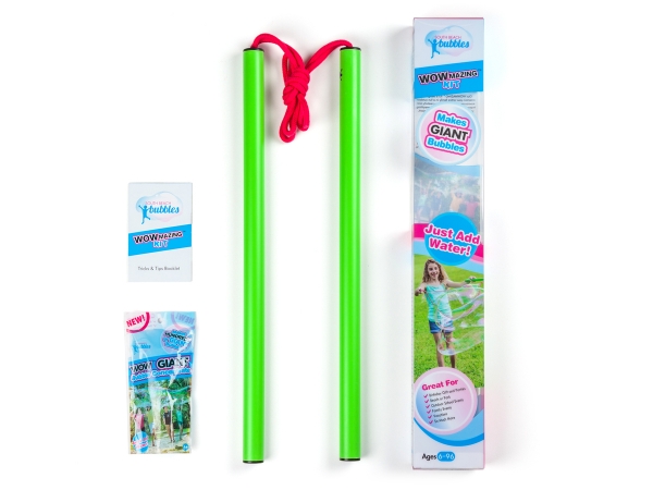 WOWmazing Giant Bubble Wand Kit