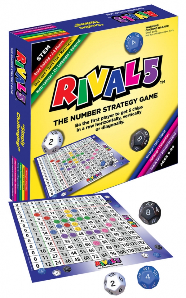 RIVAL 5 The Number Strategy Game