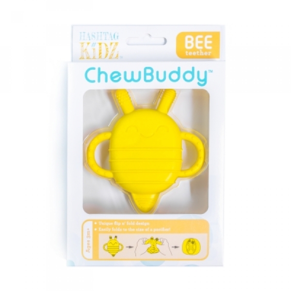 Hashtag Kidz ChewBuddy Bee Teether