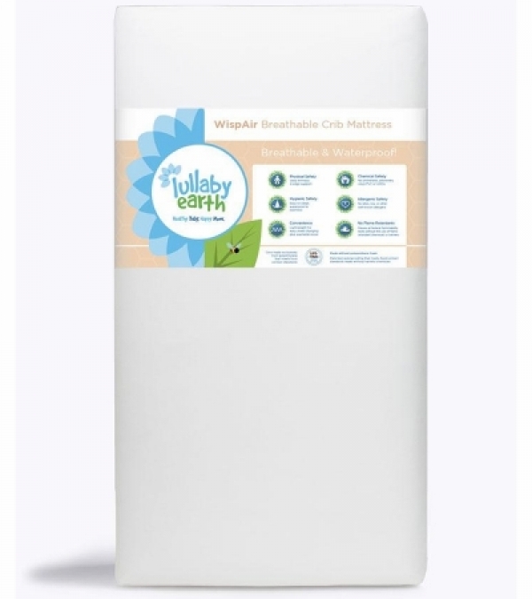 Lullaby Earth WispAir Breathable Crib Mattress