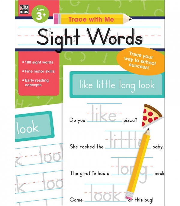 Trace with Me: Sight Words