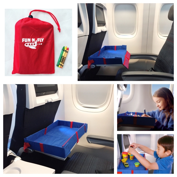 Fun N' Fly Foldable Travel Tray