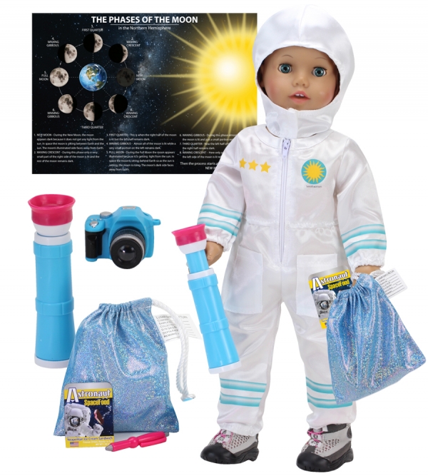 Smithsonian Astronaut Play Set for 18" Dolls