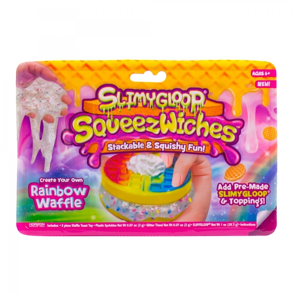 Rainbow Waffle SLIMYGLOOP SqueezWiches