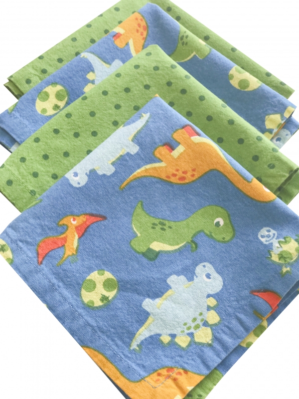 Funkins Reusable Cloth Napkins & Placemats for Kids