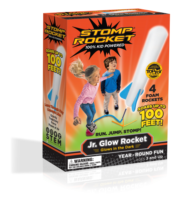 Junior Glow Stomp Rocket