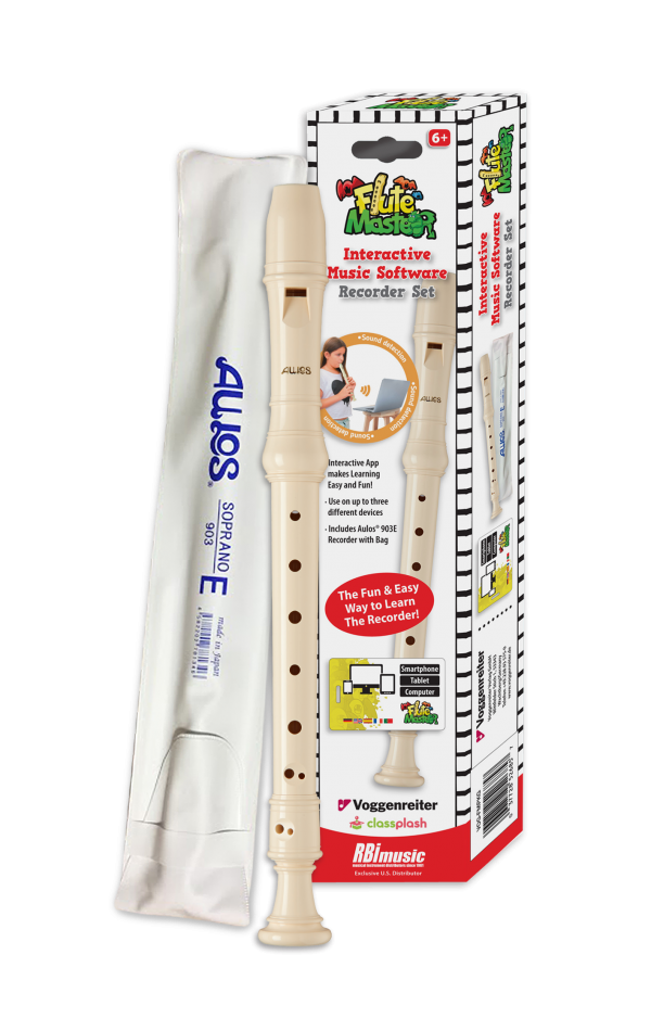 Flute Master-Interactive Music Software Recorder Set