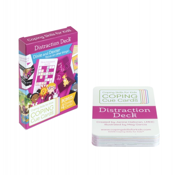 Coping Cue Cards Distraction Deck