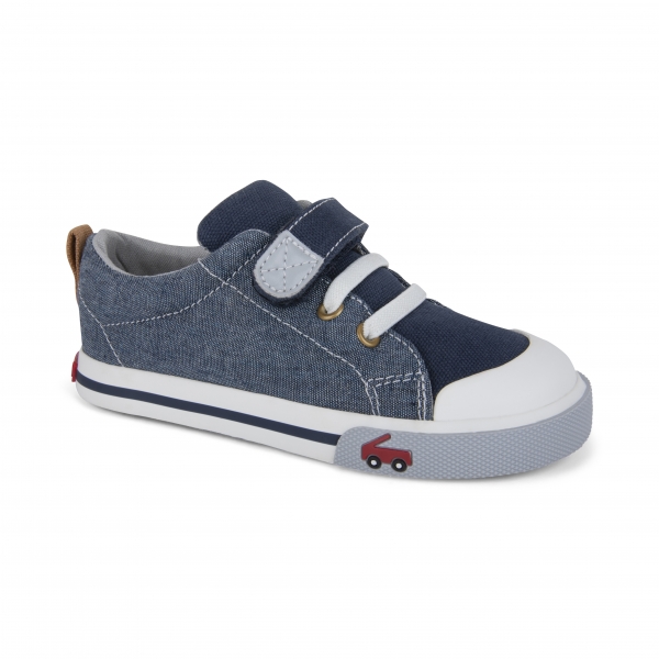 Stevie II Chambray Kids Sneaker