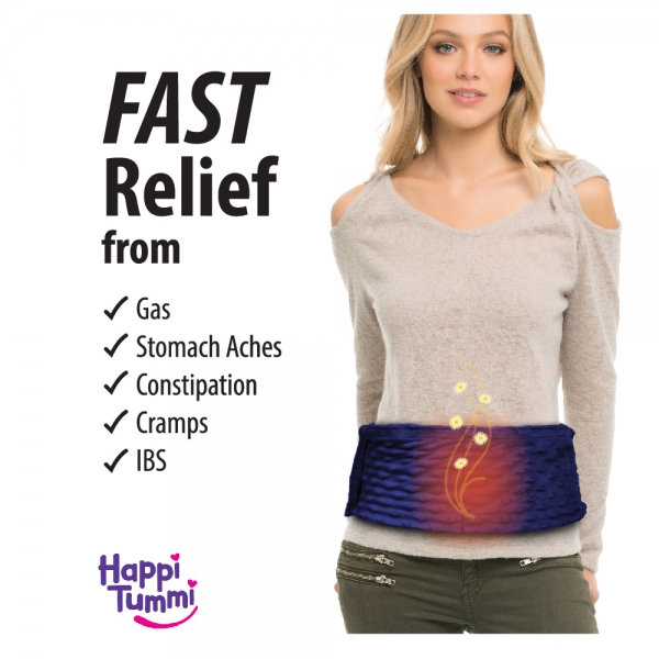 Happi Tummi Relief Herbal Waistband for Adults and Teens