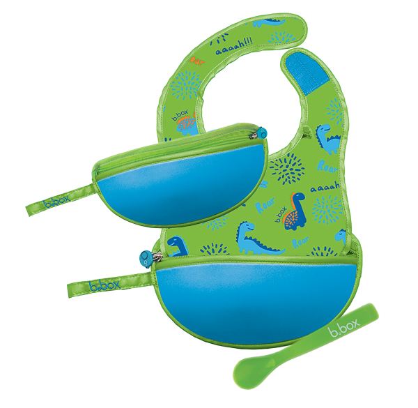 b.box new travel bib with spoon