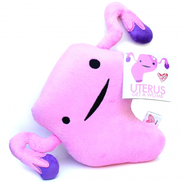 Uterus Plush - Womb Service! - Plush Organ Stuffed Toy Pillow