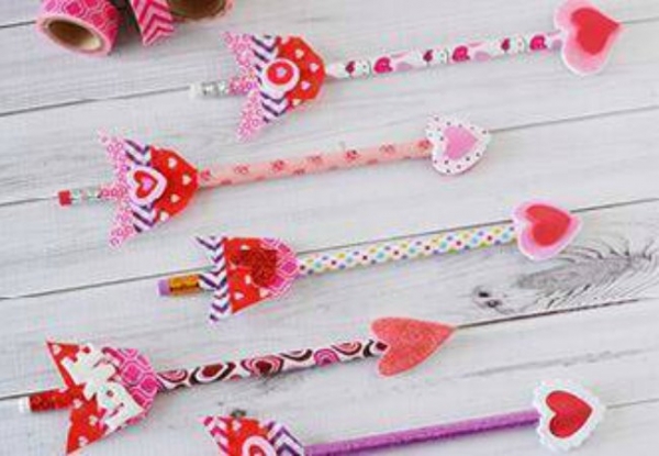 Valentine's Day Pencil Pack, Valentine's Day Gift for Classmates