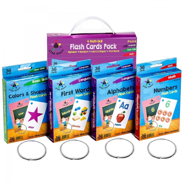 Star Right multi skill Flash Cards