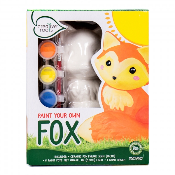 Creative Roots Paint Your Own Fox