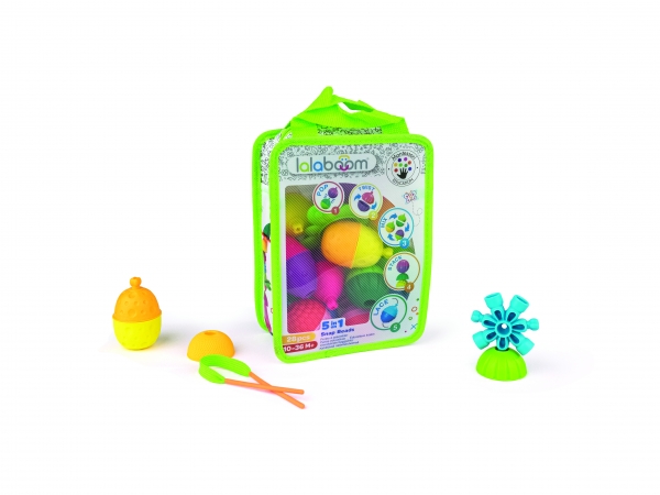 Lalaboom Bag of Educational Beads and Accessories 28 pieces