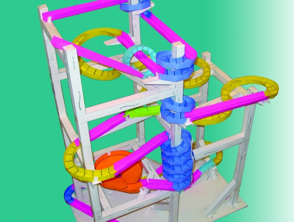 Paper Roller Coaster Individual Set