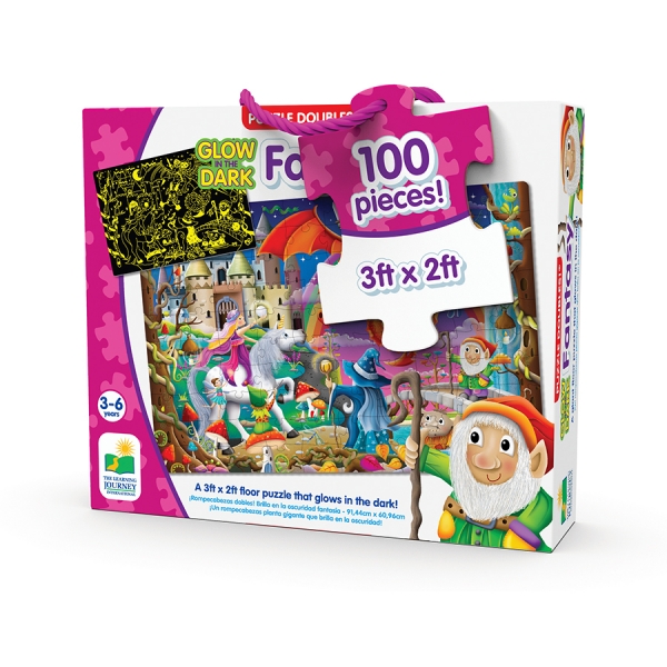 Puzzle Double! Glow in the Dark! Fantasy