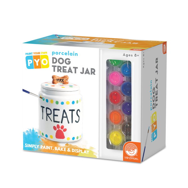 Paint Your Own Porcelain: Dog Treat Jar