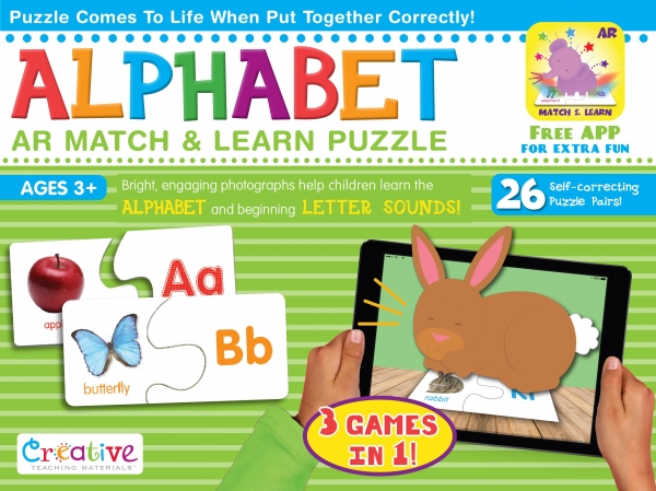 Alphabet AR Match & Learn Puzzle