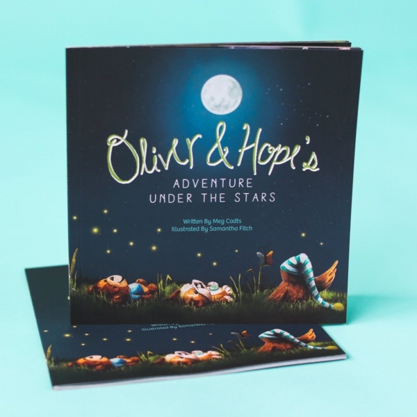 Oliver & Hope's Adventure Under the Stars - Hardcover and Softcover Storybook