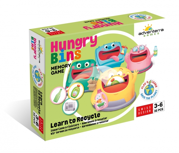 Hungry Bins: Learn To Recycle