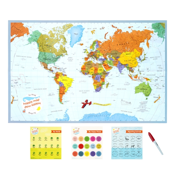 World Happy Map