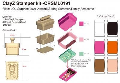 ClayZ Stamper kit