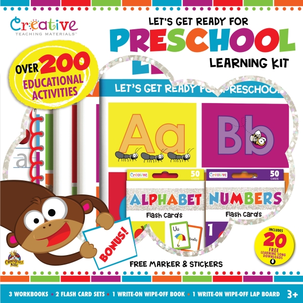 Let's Get Ready for Preschool Learning Kit