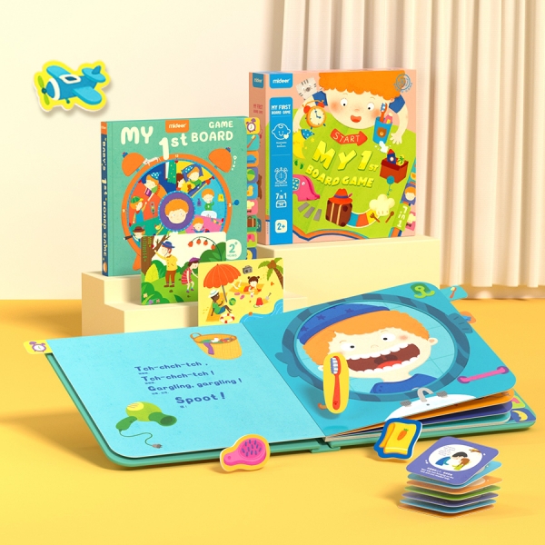 Baby enlightenment early education board game quiet book