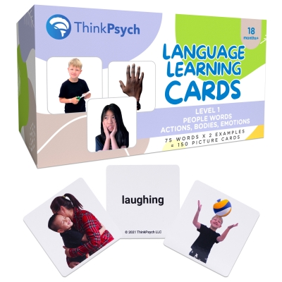 People Language Learning Cards