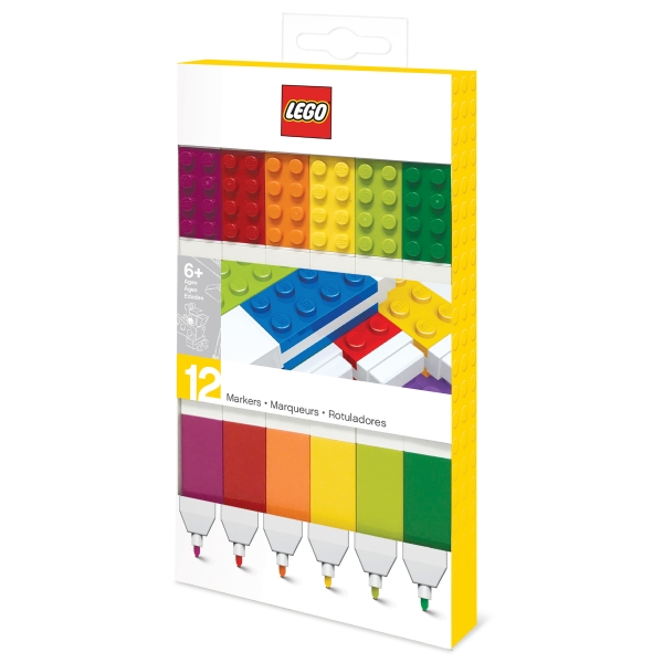 LEGO Stationery 12-pack Markers
