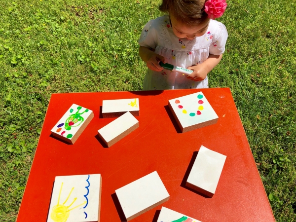 Whiteboard Cork Block Set