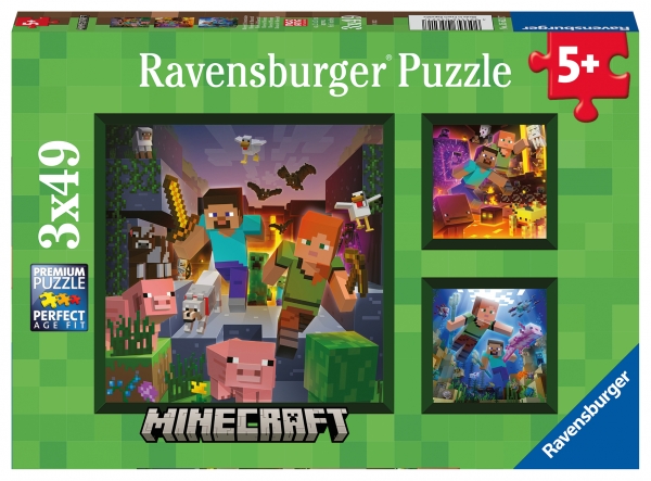 Minecraft Biomes- Item #: 05621 (age range 5+)