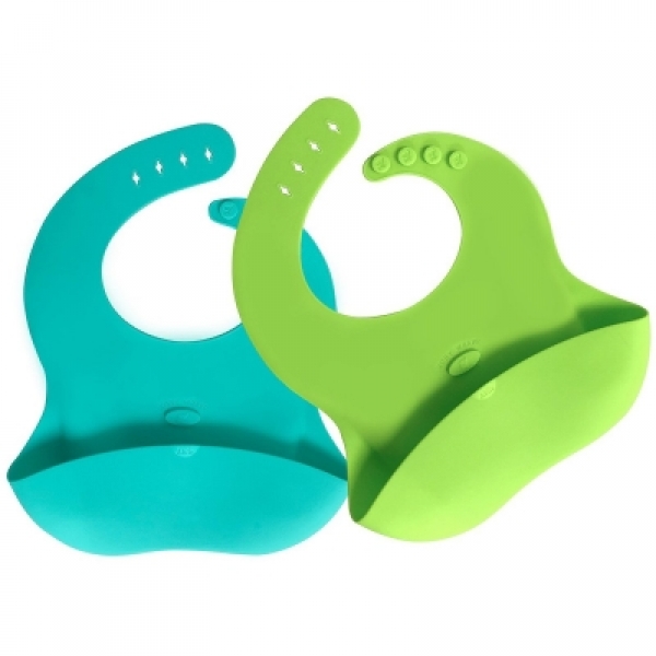 Ruby Wrap with Bib-Lock Food Grade Silicone Bibs