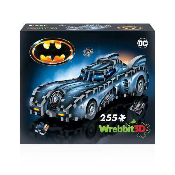 Wrebbit3D Batmobile 3D Jigsaw Puzzle (255-piece)