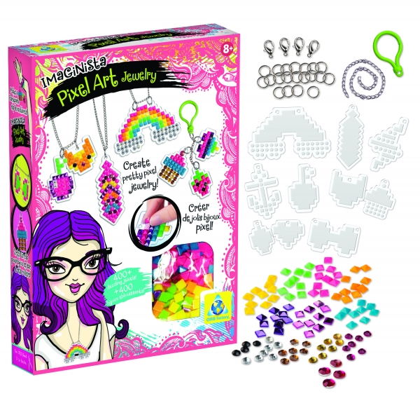 Imaginista Pixel Art Jewelry