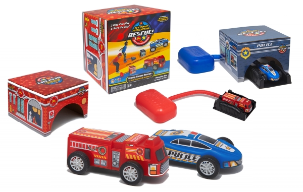 Stomp Rocket Rescue Racers