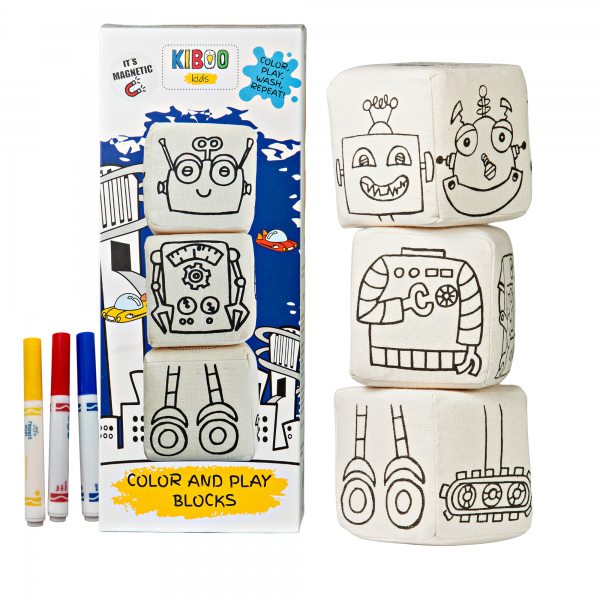 Kiboo Magnetic Blocks - Robots