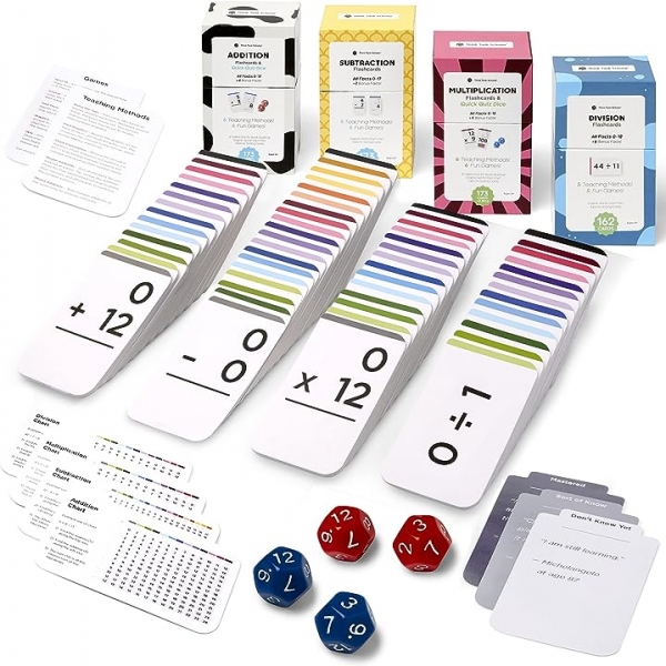 Math Flash Cards Set