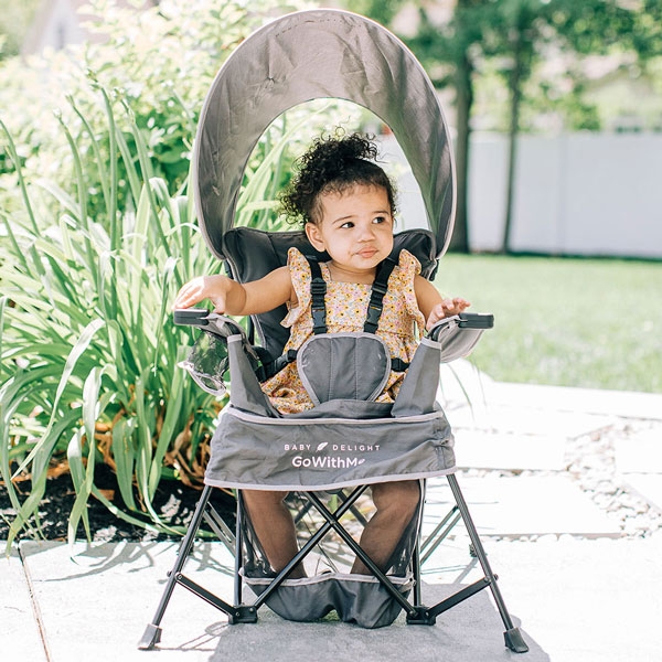 Go With me Venture Deluxe Portable Chair - Grey