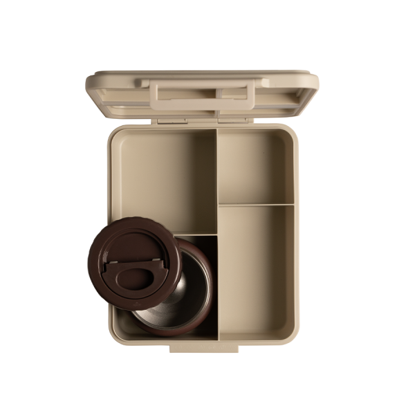 Grand Lunch Box - 4 compartments - Vehicles + Food Jar