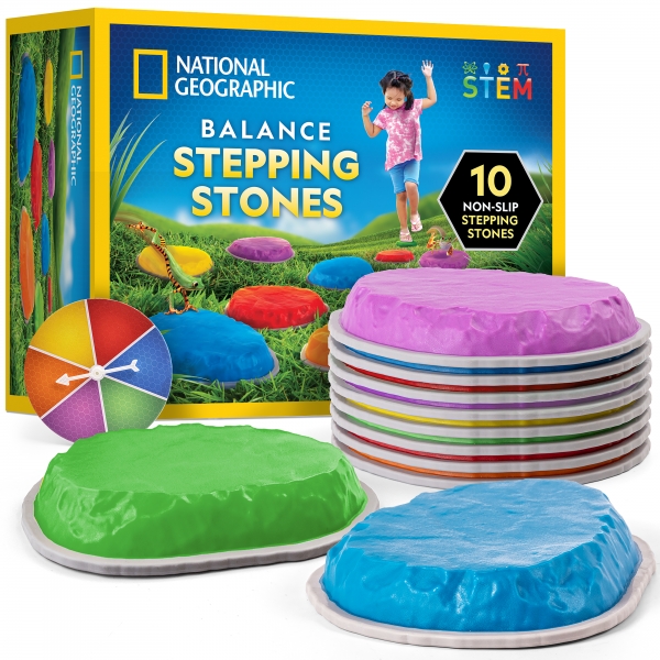 National Geographic Balance Stepping Stones- 10 piece