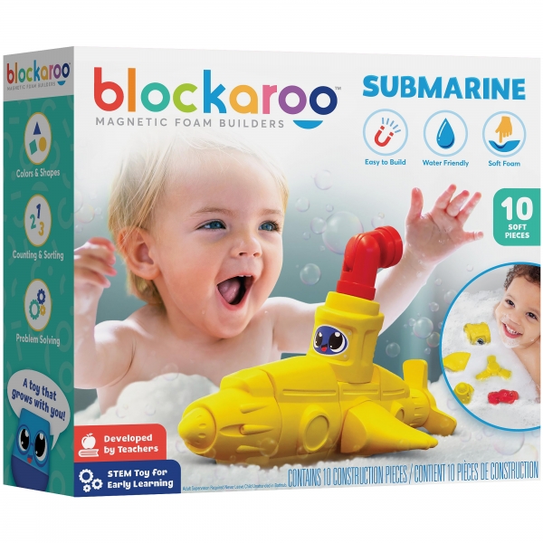 Blockaroo Magnetic Foam Builders Submarine
