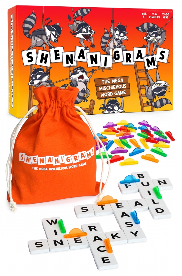 SHENANIGRAMS - The Mega-Mischievous Word Game