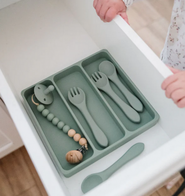 Amari & Aaren Kids Cutlery Drawer Organizer