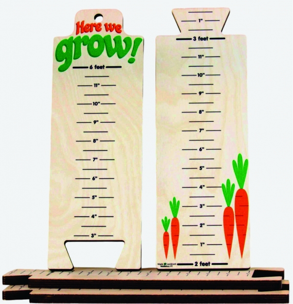 Here We Grow! Growth Chart