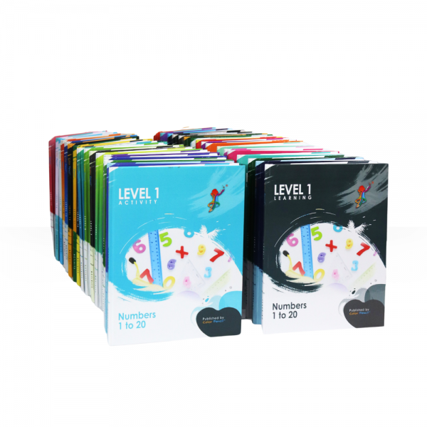 Vedic Math Complete Kit by Color Pencil