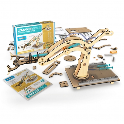 MAKERSPACE DIY: Hydraulic Robotic Arm