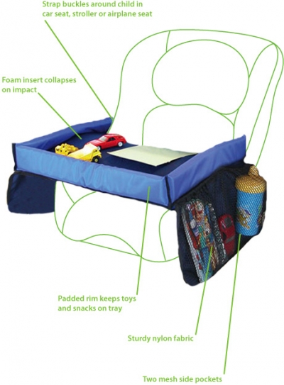 Snack & Play Travel Tray